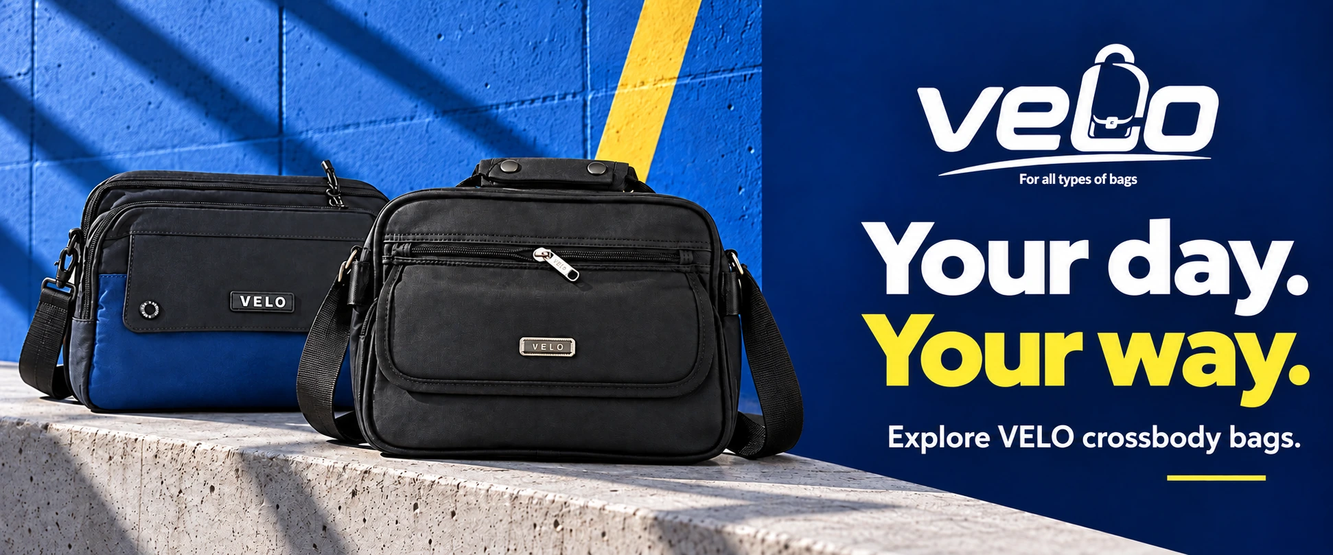 Explore the VELO crossbody collection